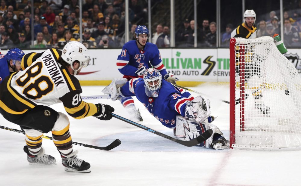 David Pastrnak, Henrik Lundqvist