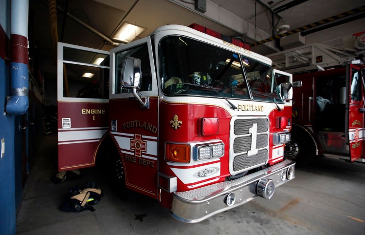 City Manager Jon Jennings' budget for the coming year calls for Engine 1 at the Portland Fire Department's Munjoy Hill station to be decommissioned. Firefighters and residents oppose that change.