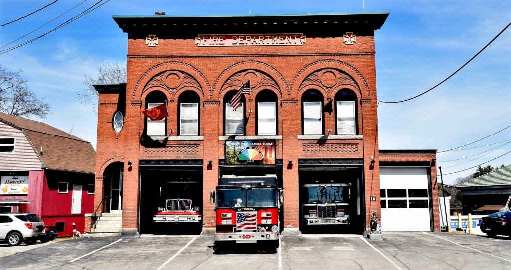 The century-old Skowhegan Fire department building is seen in 2018. The town's Board of Selectmen have given approval for a proposed public safety building to be put out to bid to house fire and police departments. 