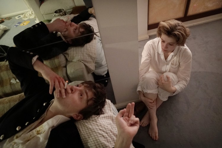 Photo by Nicola Dove
Tom Burke and Honor Swinton Byrne in a scene from "The Souvenir."