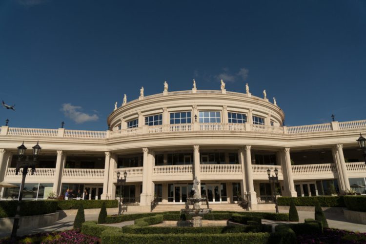 The clubhouse at Trump's prized 643-room Doral resort. Room rates, banquets, golf and overall revenue at the resort have declined since 2015.  