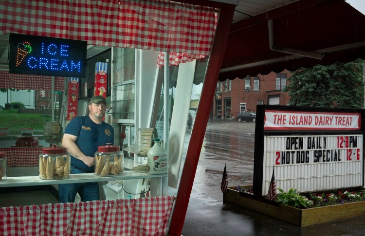 Jason Curtis runs The Island Dairy Treat in Skowhegan. He feels obligated not to miss any CMP payments – even for bills he disputes – or else he'll lose a $2,500 deposit from when he first opened.