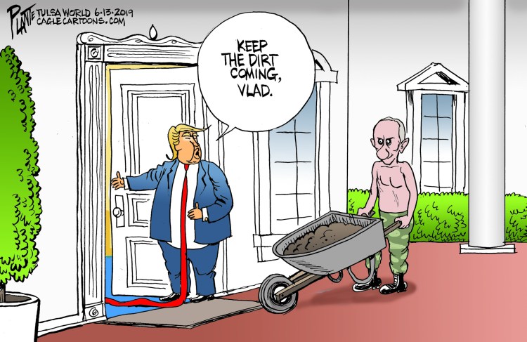 Trump and dirt, President Donald J. Trump, political dirt, President Vladimir V. Putin, accepting campaign help from Russia or other foreign governments, FBI, Donald Trump Junior, election interference