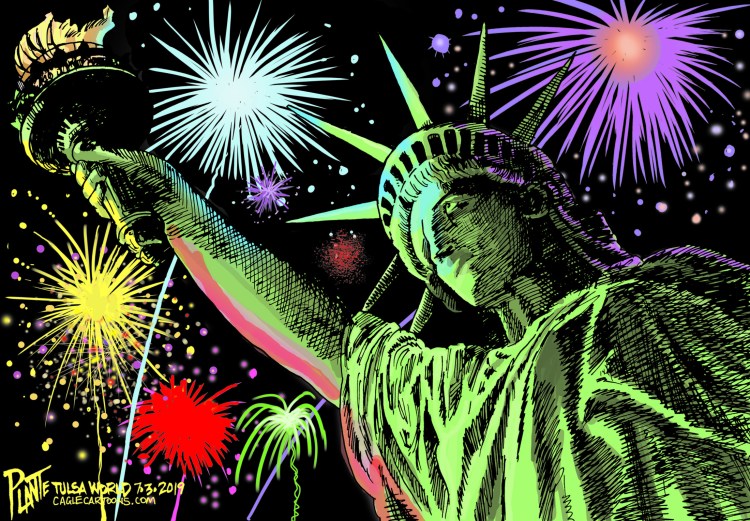 Independence Day, United States of America, July 4th, USA,U.S.A., Plante 20190704