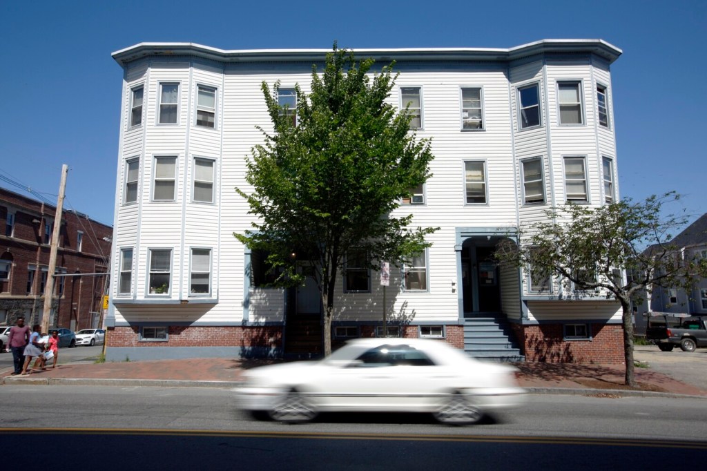 PORTLAND, ME - JULY 19: Developer Bill Simpson converted 273 Cumberland Ave. into a single-room occupancy building in a bid to address the city's affordable housing shortage. (Staff photo by Ben McCanna/Staff Photographer)