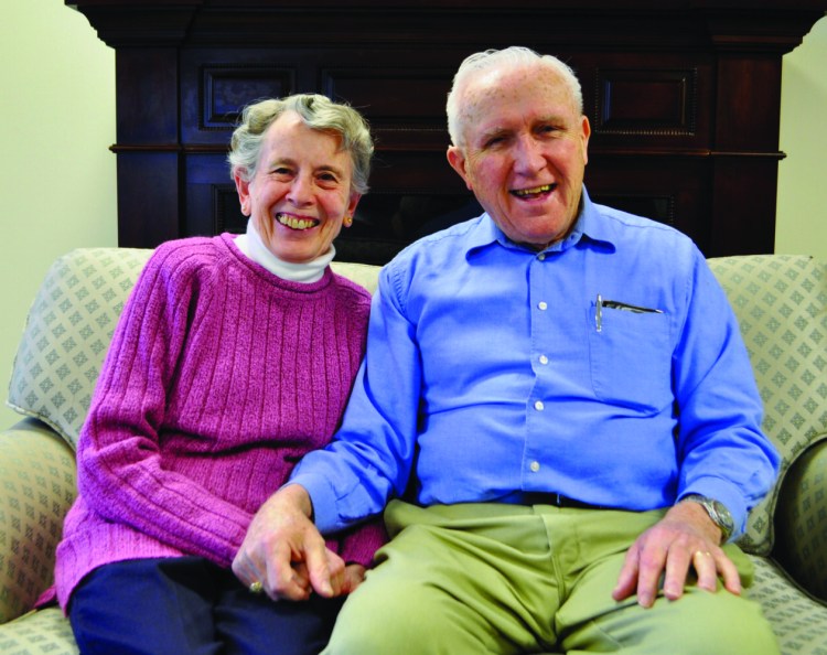 Bonnie Wynne, left, and the Rev. Ed Wynne.
