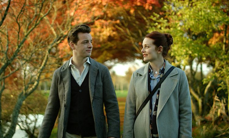 Cara Theobold and Gethin Anthony are seen in "Around the Sun," which is having its New England premiere at the Maine International Film Festival in Waterville. 