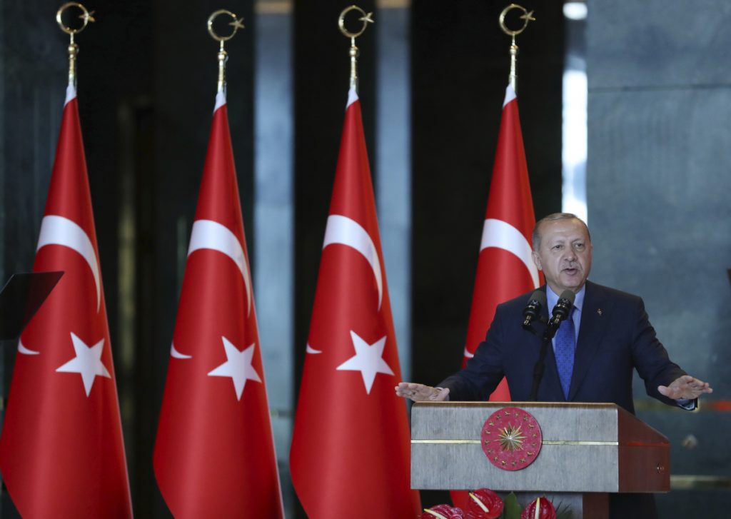 Turkey's President Recep Tayyip Erdogan.