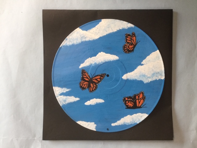 A vinyl on acrylic piece by 10th grader Jasmine Rego exemplifies the vast array of creative opportunities available to Wiscasset Middle High School art students. See the exhibit during the Wiscasset Art Walk set for 5-8 p.m. Sept. 26.