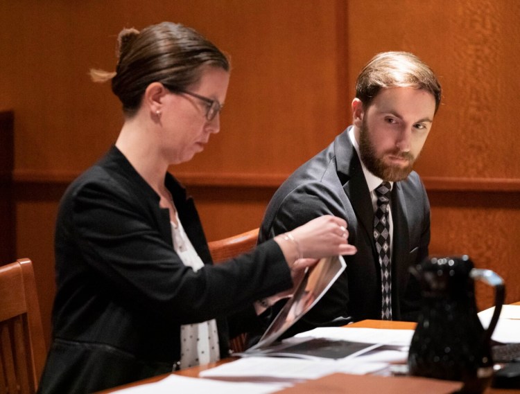 Mark Cardilli Jr., in court in May, waived his right to a jury trial in the shooting death of his sister's boyfriend. Cardilli, who says he acted in self-defense, is charged with murder in the death of Isahak Muse in March.