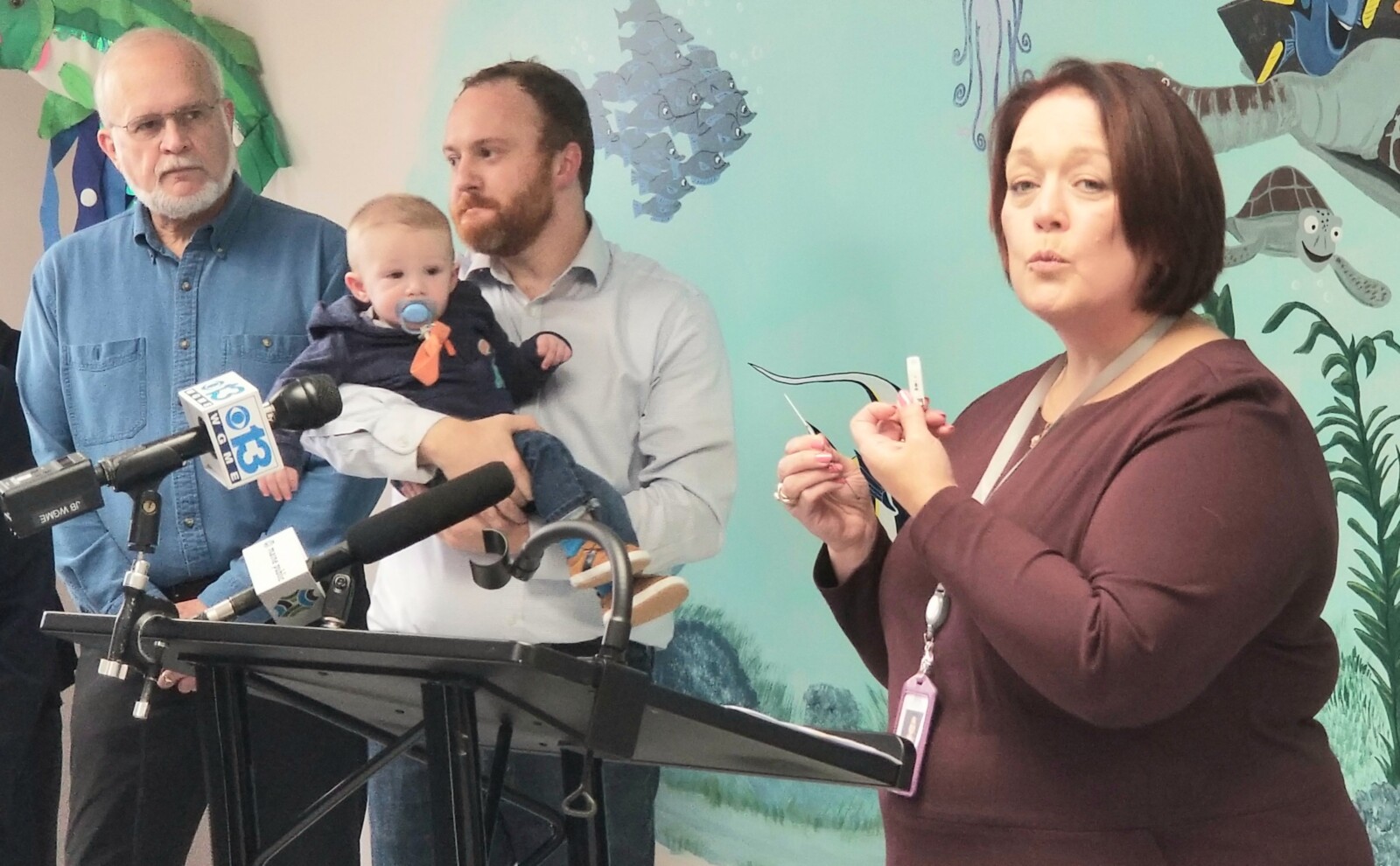 Linda Glass talks about lead poisoning