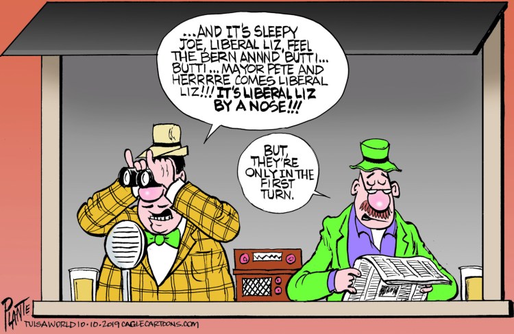 The Democratic Horse Race, Former Vice President Joe Biden, Senator Elizabeth Warren, Senator Bernie Sanders, Mayor Pete Buttigieg, 2020 Democratic Presidential Primary, Campaign 2020