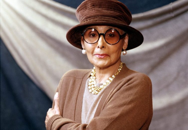 This April 7, 1994 file photo shows singer-actress Lena Horne in New York. The venerated Times Square concert venue The Town Hall has created a new award to honor arts and activism, a prize to be named after Lena Horne. 
