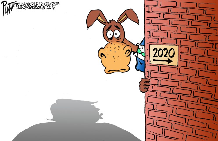 Democrats peek at 2020, Democratic Party, DNC, President Donald J. Trump,. Presidential Campaign 2020