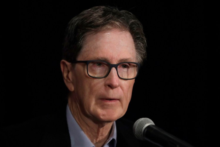 Boston Red Sox baseball team principal owner John Henry at a news conference at Fenway Park, Monday, Oct. 28, 2019, in Boston. (AP Photo/Elise Amendola)