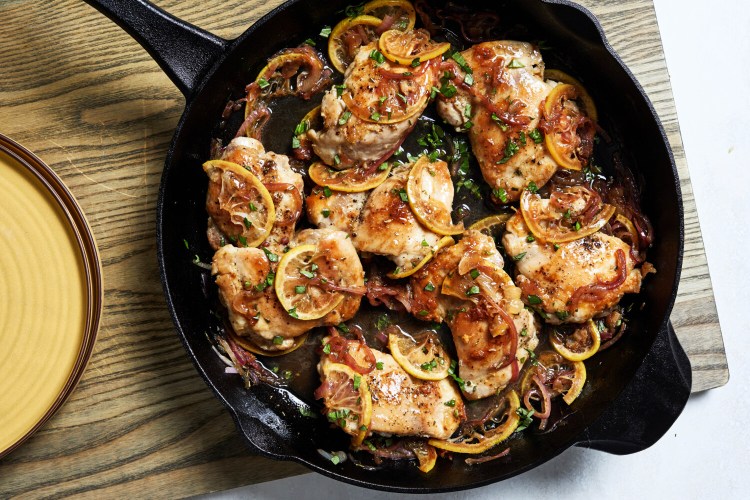 Honey-Citrus Chicken Thighs