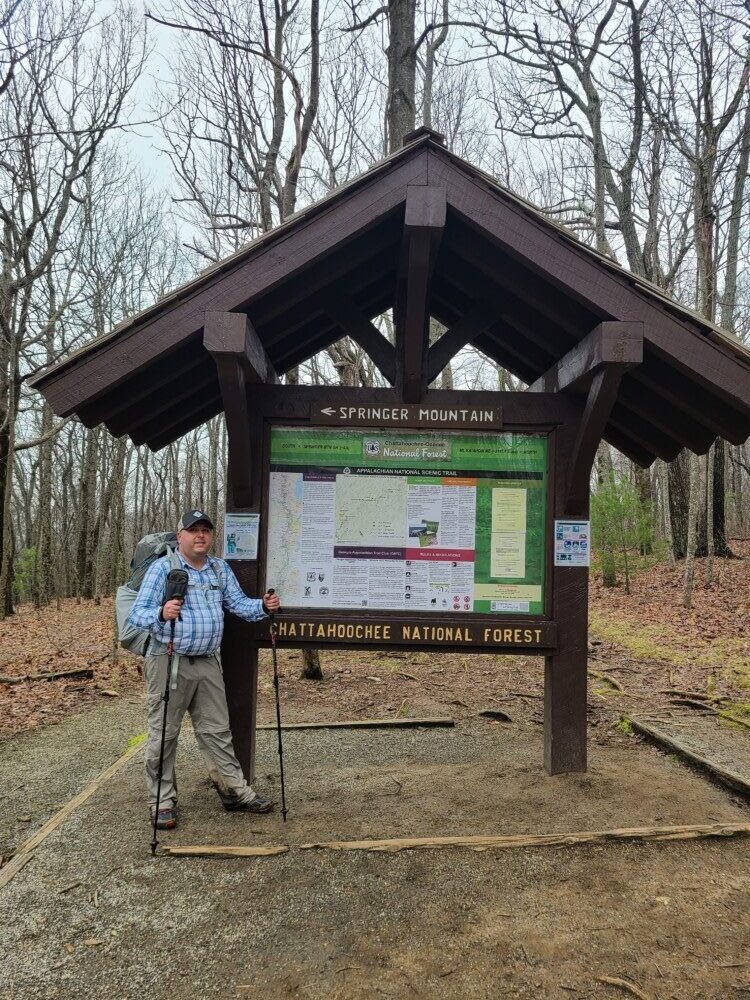 Joseph Demakis of North Waterboro, who fought in the war in Afghanistan, was hiking the Appalachian Trail to help with PTSD from the war, when the Appalachian Trail Conservancy asked hikers last week to stay off the entire 2,200-mile trail to help stem the coronavirus outbreak. Demakis is now self-isolating at home in Maine.   