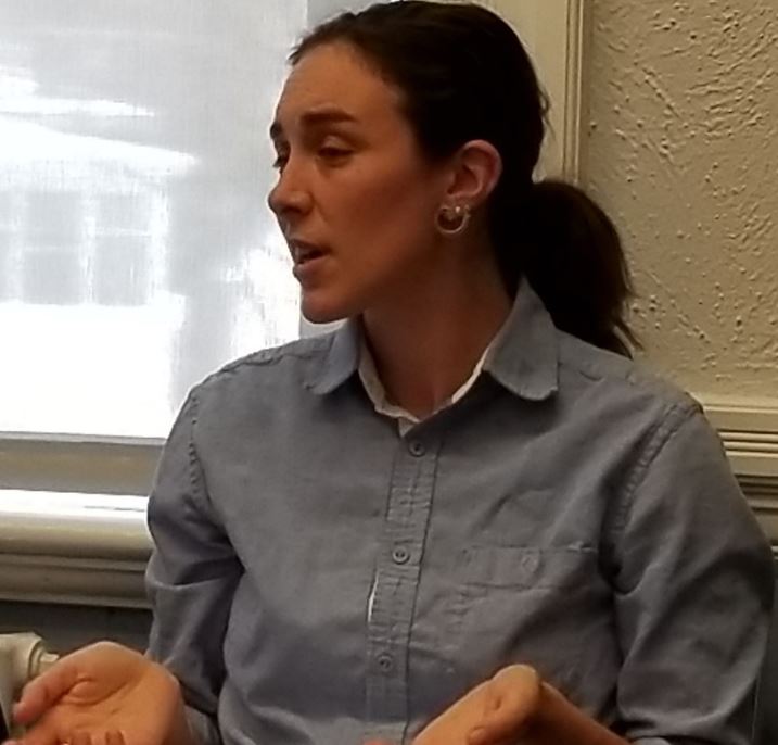 Hannah DeAngelis, director of refugee and immigration services at Catholic Charities Maine