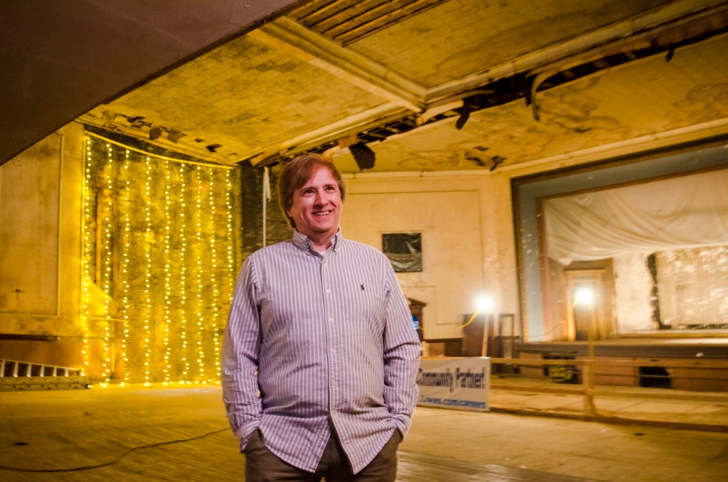 Peter Bezemes at the Colonial Theater in Augusta on June 12, 2019. Bezemes had been hired as the theater's first executive director, but left the position about a month ago.