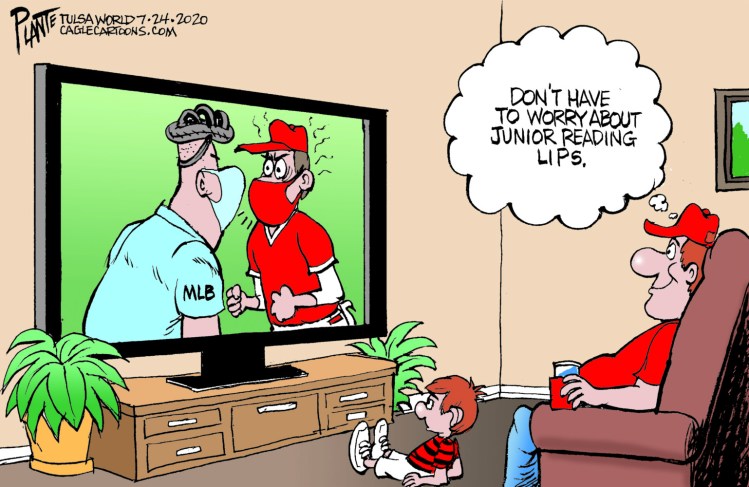 Masks in baseball, Major League Baseball, MLB, pandemic, COVID-19, corona virus, umpire, coach, cussing