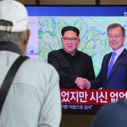 Kim Jong Un, Moon Jae-in