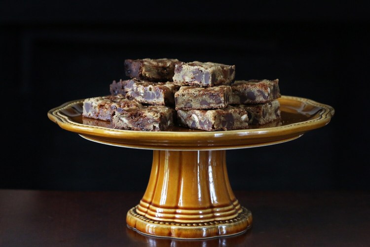 BRUNSWICK, ME - OCTOBER 29: Green Plate Special: Caramel pretzel blondies. (Staff photo by Ben McCanna/Staff Photographer)