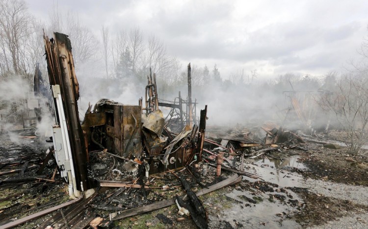 The Doris Duke Theatre at Jacob's Pillow in Becket, Mass., burned in an early-morning fire on Tuesday.