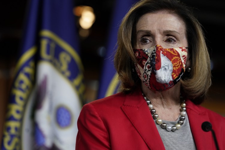 House Speaker Nancy Pelosi of Calif. during a news conference Dec. 30 on Capitol Hill in Washington.