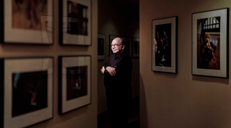 PORTLAND, ME - DECEMBER 15: Arthur Fink has been taking portraits of dying infants for more than 40 years, since his 6-day-old child died. (Photo by Ben McCanna/Staff Photographer)