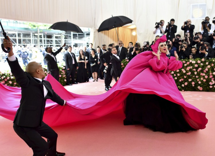 Lady Gaga attends The Metropolitan Museum of Art's Costume Institute benefit gala on May 6, 2019, in New York. The first gala this September  will be smaller while the second next May is intended to be larger, in line with previous galas which typically hold about 550 guests.