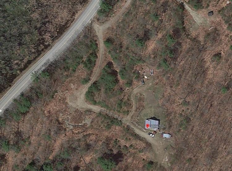 Skeletal remains were found in an outbuilding next to this home at 196 Poland Spring Road in Casco. A family member found the bones while cleaning out their deceased father's residence.