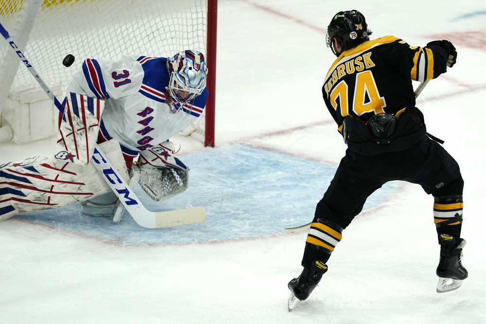 Jake DeBrusk, Igor Shesterkin