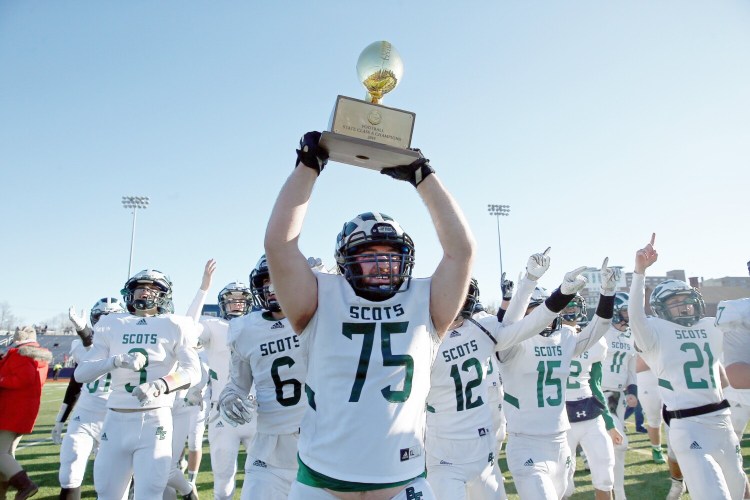 Bonny Eagle won the Class A championship in 2019, and the Scots figure to be in the hunt for the title again this year.