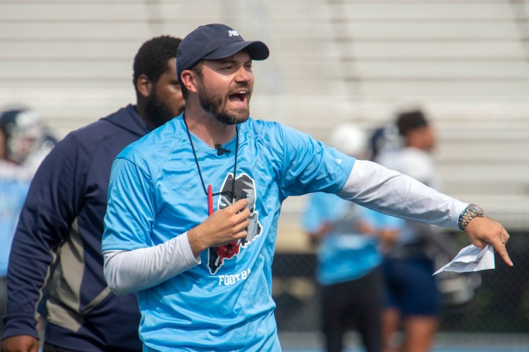 University of Maine football Coach Nick Charlton: "I'm proud of how resilient this team was. We finished the season the right way and we have a lot of momentum going forward."