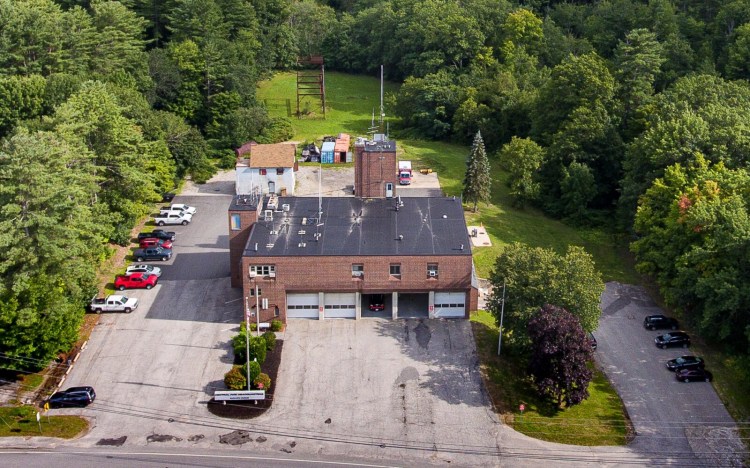 A view of Auburn Central Fire Station on Minot Avenue in Auburn, where a proposed $45 million joint public safety building would be erected. 