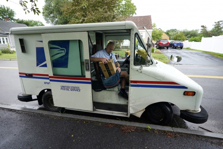 Postal Service Old Trucks