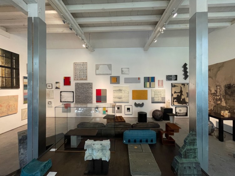 "New Work from Gallery Artists" exhibit at Corey Daniels Gallery in Wells.