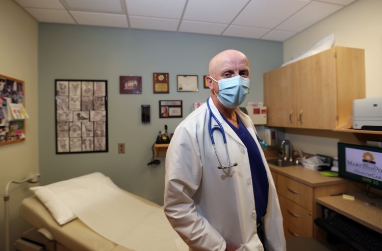 Dr. Patrick Connolly of Martin's Point Health Care in Portland is among the pediatricians who are preparing for the rollout of COVID-19 vaccines for 5- to 11-year olds, who could become eligible in early November. Pediatricians plan to offer shots in their offices, while vaccinations will also be available through school-based clinics.