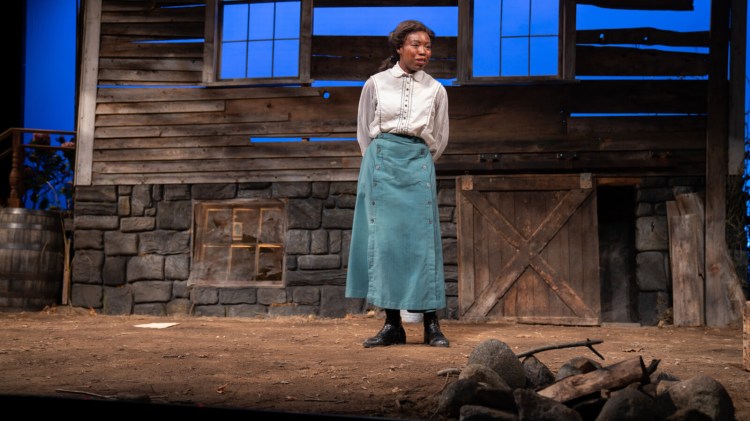 Nedra Snipes as title character Perseverance "Percy" Turner in Callie Kimball's play at Portland Stage.