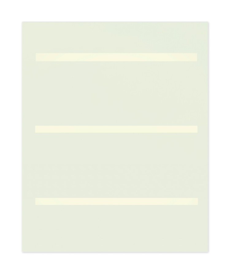 “Lined Space Green" by Jeff Kellar.