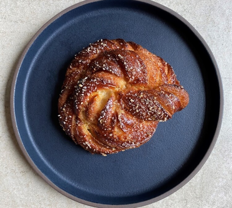 The cardamom bun at Jackrabbit.