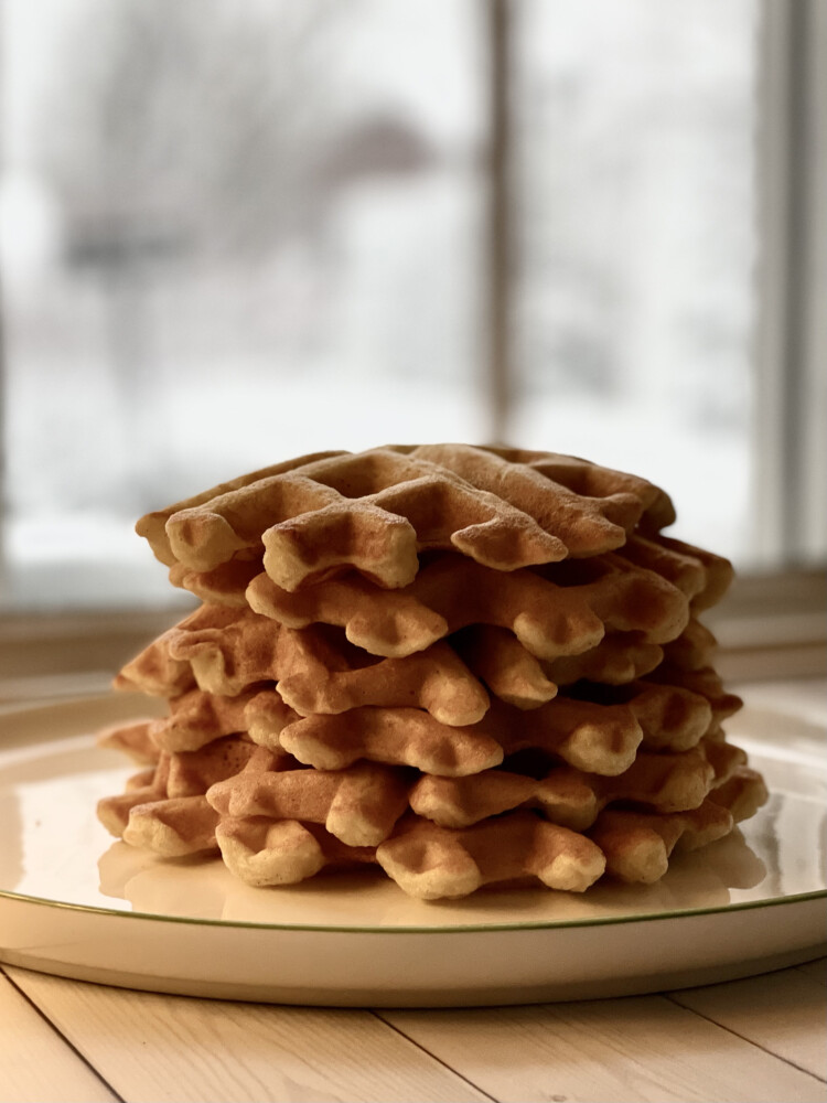 Coconut Rice Waffles