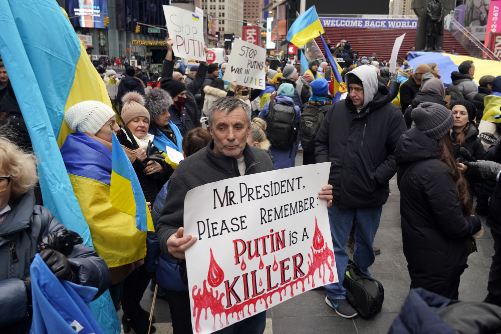 Ukraine Tensions - New York