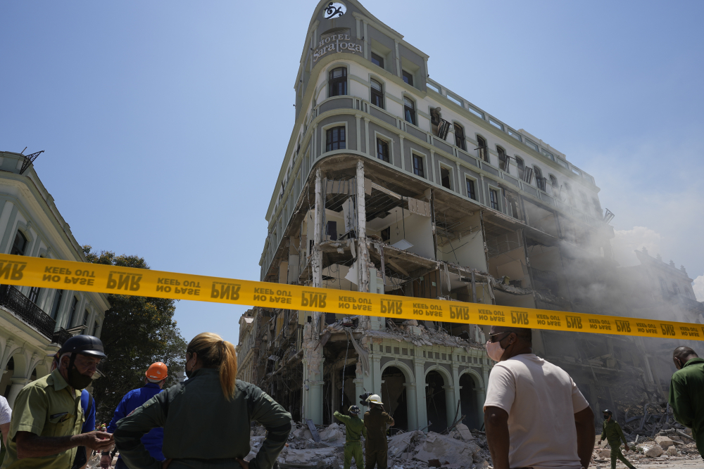 Cuba Hotel Explosion