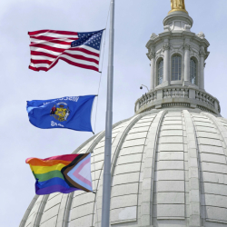 Wisconsin School District Pride Flag