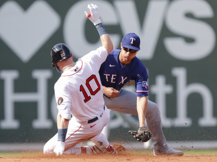 Rangers Red Sox Baseball