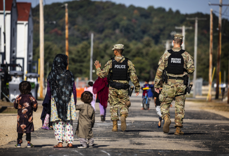 Military Bases Afghan Refugees