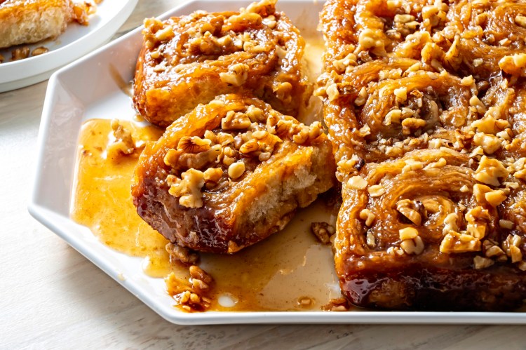 Baklava Sticky Buns