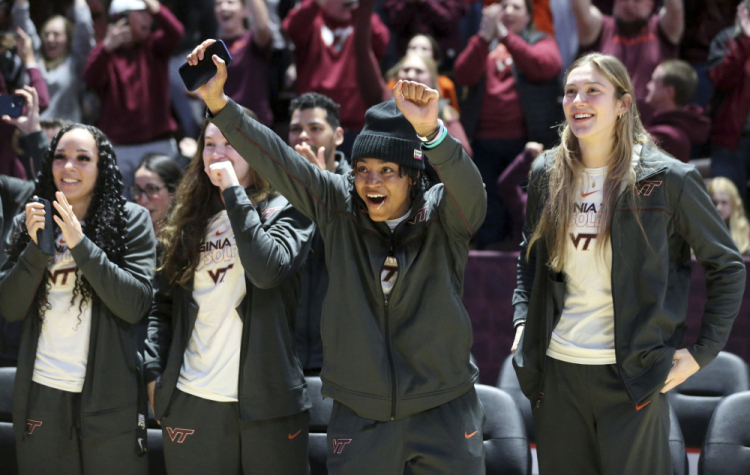 NCAA Virginia Tech Selection Show Basketball