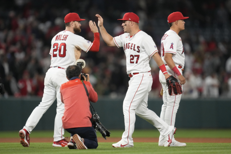 Red Sox Angels Baseball